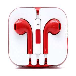 red earphones for iphone